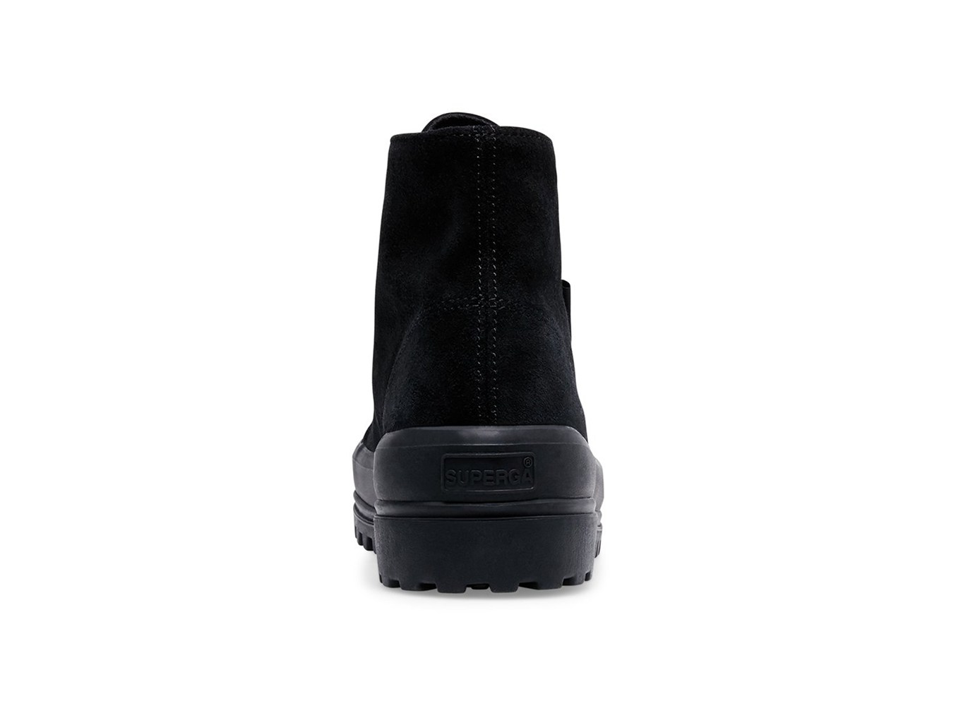 Botas Superga Mujer Negras - 2341 Suew - 043968XZH